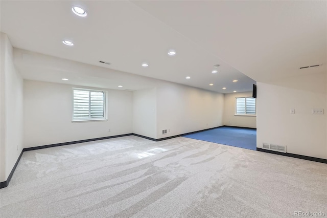 518 Zircon Way, Superior, CO 80027 - carpeted spare room featuring baseboards and recessed lighting