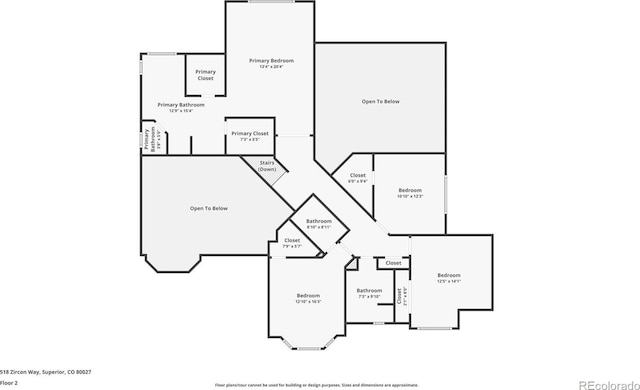 518 Zircon Way, Superior, CO 80027 - home floor plan