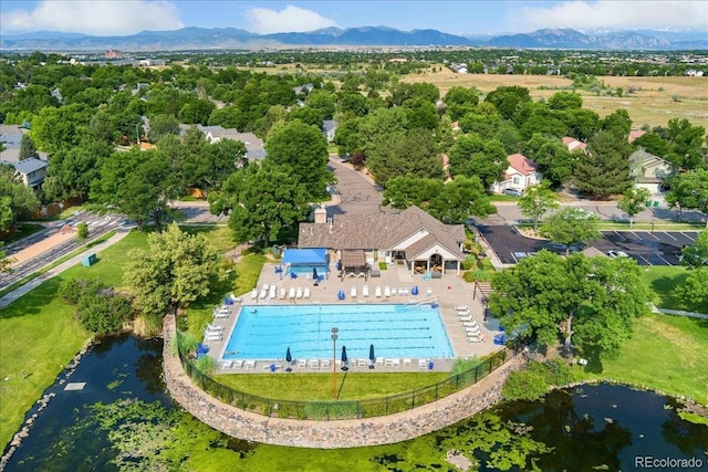 3413 W 114th Cir Unit B, Westminster, CO 80031 - aerial view of mountains