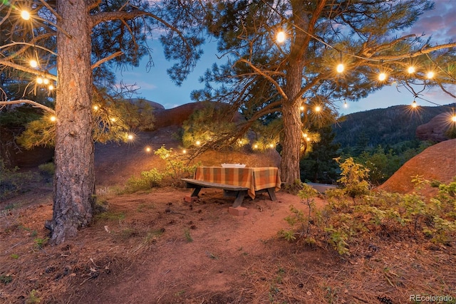 6619 Apache Pl, Larkspur, CO 80118 - view of mountain backdrop