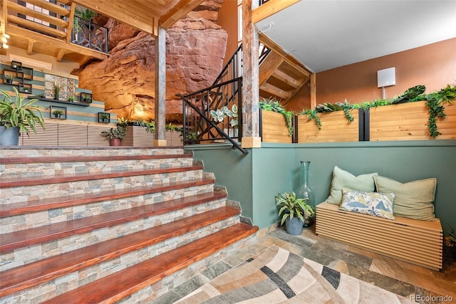 6619 Apache Pl, Larkspur, CO 80118 - view of staircase