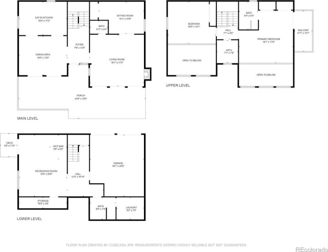 25257 Snyder Ave, Conifer, CO 80433 - floor plan / room layout