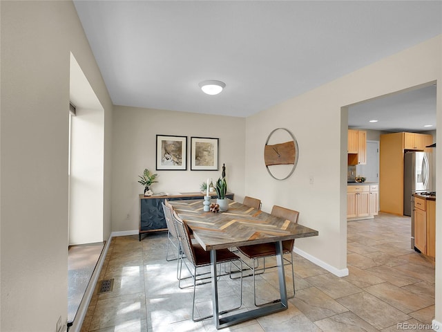 312 Allen St, Golden, CO 80401 - dining room with baseboards and recessed lighting