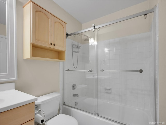 312 Allen St, Golden, CO 80401 - bathroom with vanity and combined bath / shower with glass door
