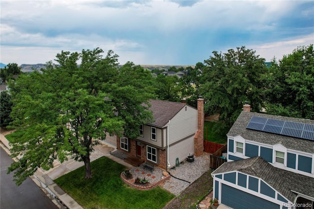 312 Allen St, Golden, CO 80401 - view from above of property