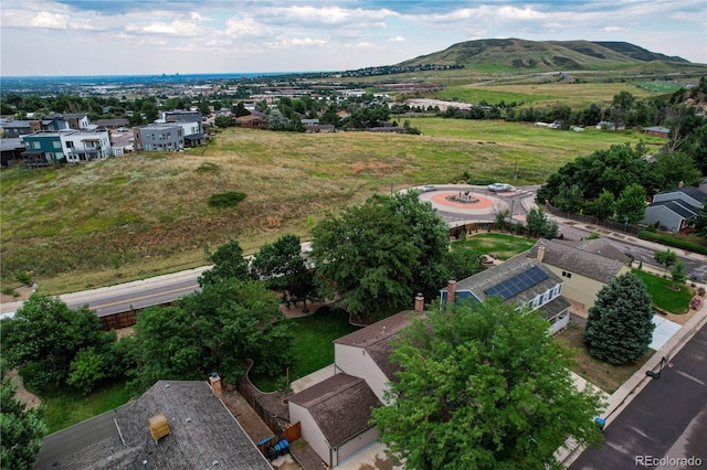 312 Allen St, Golden, CO 80401 - drone / aerial view of a mountain backdrop