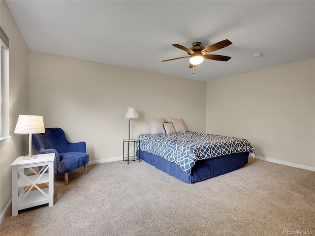 312 Allen St, Golden, CO 80401 - bedroom with carpet floors and a ceiling fan