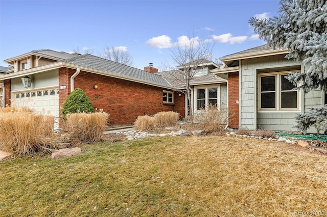 view of home's exterior featuring a lawn