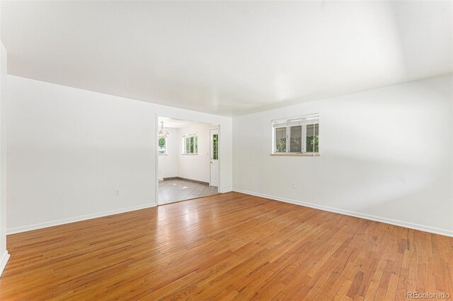 2017 Jackson St, Golden, CO 80401 - unfurnished room with light wood-type flooring