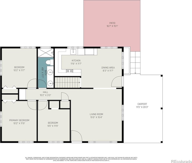 2017 Jackson St, Golden, CO 80401 - view of property floor plan