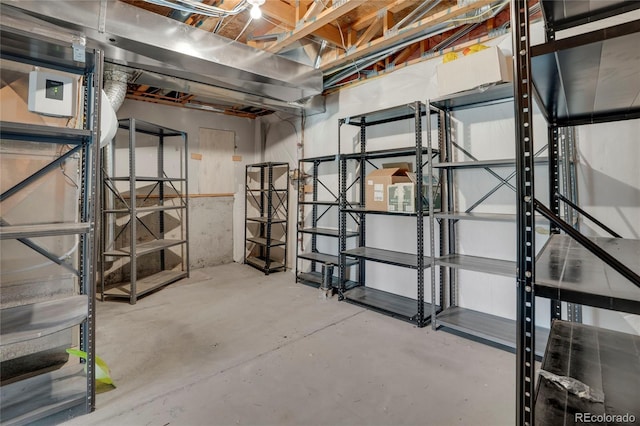 1001 Deer Clover Way, Castle Pines, CO 80108 - view of unfinished basement