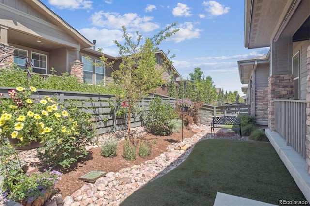 1976 Canyonpoint Ln, Castle Pines, CO 80108 - view of fenced backyard