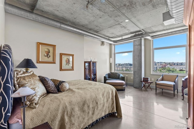 1610 Little Raven St Unit 502, Denver, CO 80202 - bedroom featuring concrete flooring