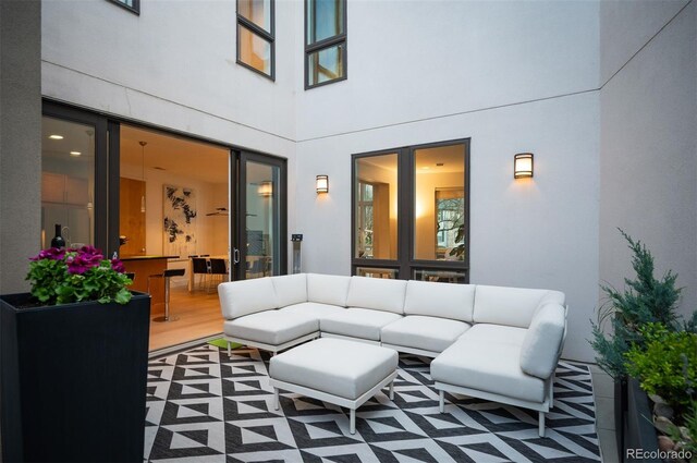 8071 E 29th Ave, Denver, CO 80238 - view of patio with outdoor lounge area