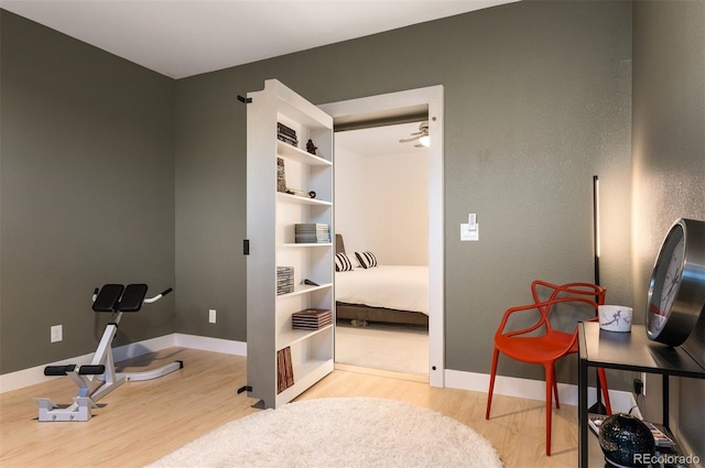 8071 E 29th Ave, Denver, CO 80238 - office with wood finished floors and baseboards