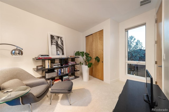 8071 E 29th Ave, Denver, CO 80238 - sitting room with carpet and baseboards
