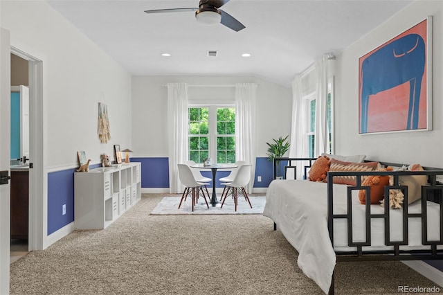 2485 S Fillmore St, Denver, CO 80210 - carpeted bedroom featuring baseboards and recessed lighting