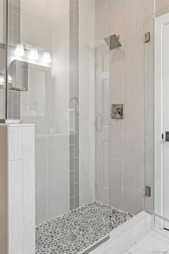 2485 S Fillmore St, Denver, CO 80210 - bathroom with a shower stall