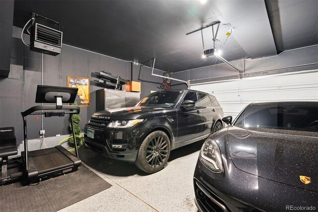 15020 Cast Pebble Cir, Parker, CO 80134 - garage with a heating unit and a garage door opener