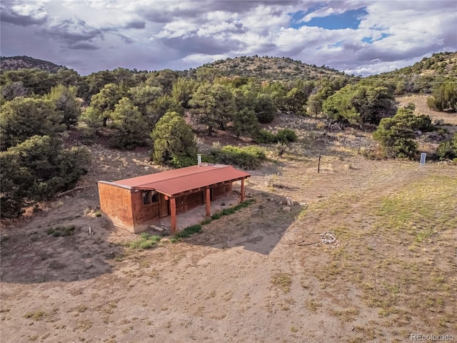 7727 County Road 521, Walsenburg, CO 81089 - mountain view featuring a view of trees