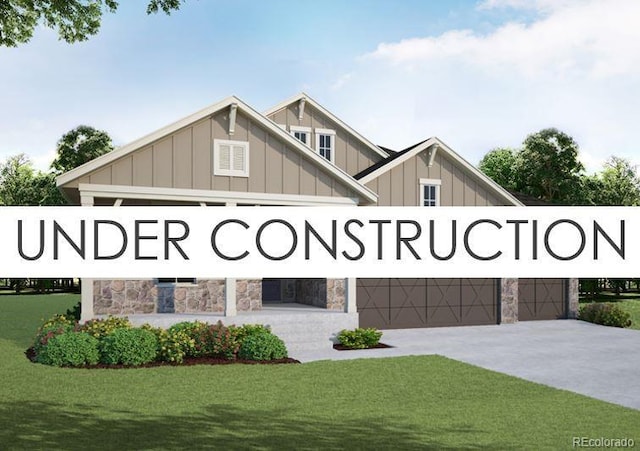 8970 Elk Antler Ln, Colorado Springs, CO 80908 - community sign featuring an attached garage, a yard, and driveway