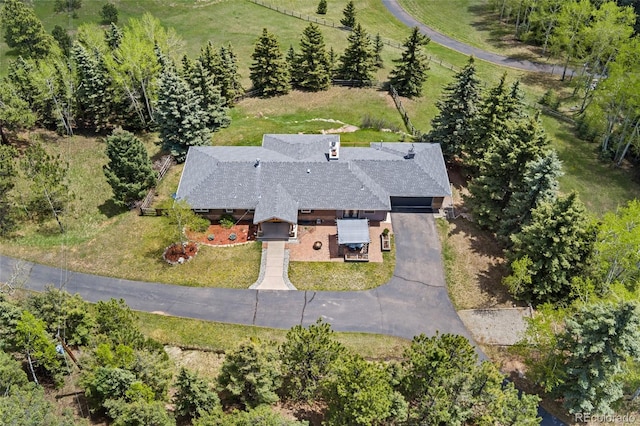 27436 Kennedy Gulch Rd, Conifer, CO 80433 - view from above of property