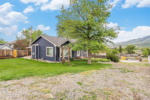 401 N Columbine St, Golden, CO 80403 - rear view of house featuring a mountain view