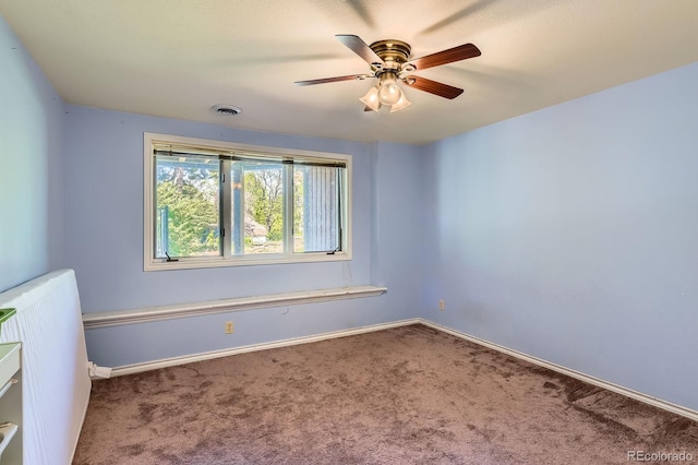 6663 S Prescott Way, Littleton, CO 80120 - carpeted empty room featuring a ceiling fan and baseboards