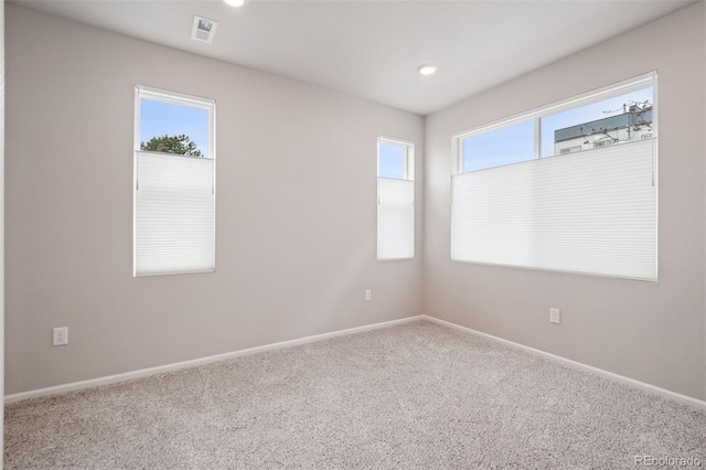 12283 W 57th Ln, Arvada, CO 80002 - carpeted spare room with baseboards and recessed lighting