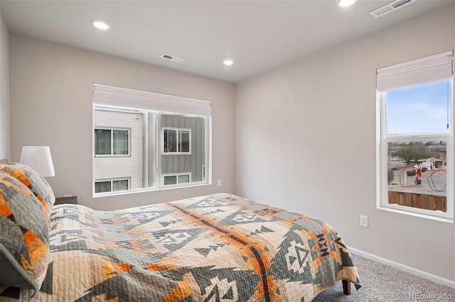 12283 W 57th Ln, Arvada, CO 80002 - bedroom featuring carpet and recessed lighting