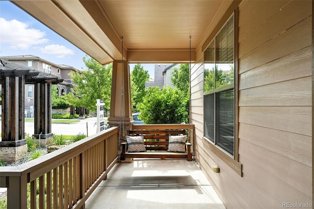 10368 Bluffmont Dr, Lone Tree, CO 80124 - view of covered porch