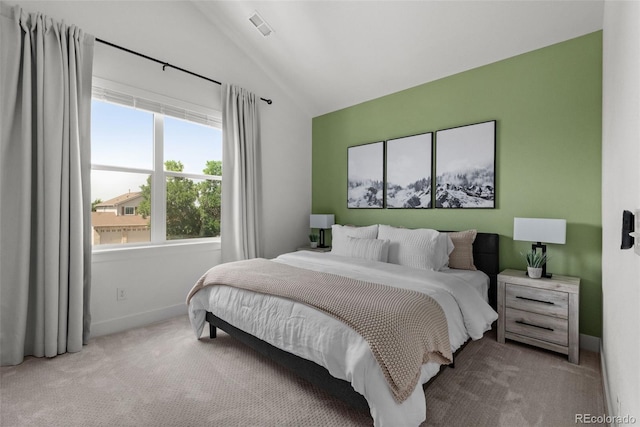 11187 W 53rd Dr, Wheat Ridge, CO 80033 - bedroom featuring vaulted ceiling and carpet floors