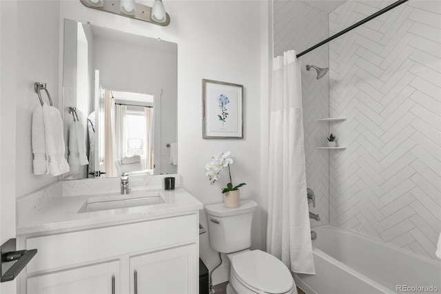 11187 W 53rd Dr, Wheat Ridge, CO 80033 - full bathroom with vanity and shower / bathtub combination with curtain