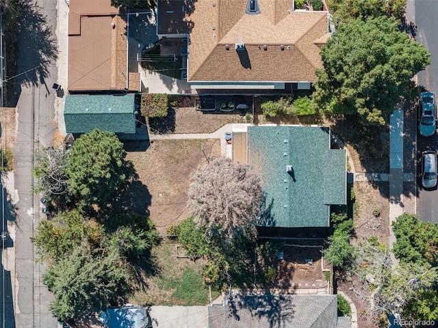 aerial view of property's location