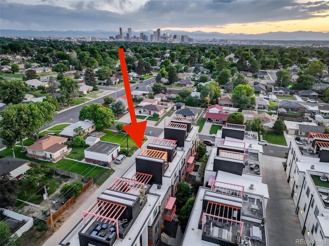3030 Wilson Ct Unit 5, Denver, CO 80205 - drone / aerial view of mountains