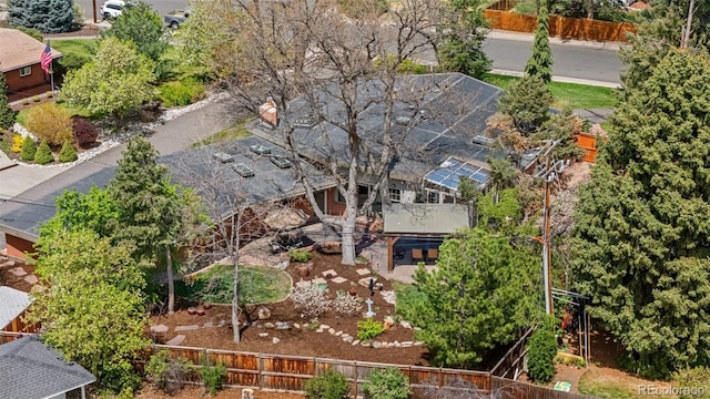 aerial view