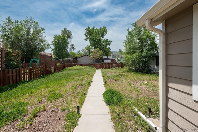 3629 W Custer Pl, Denver, CO 80219 - view of yard