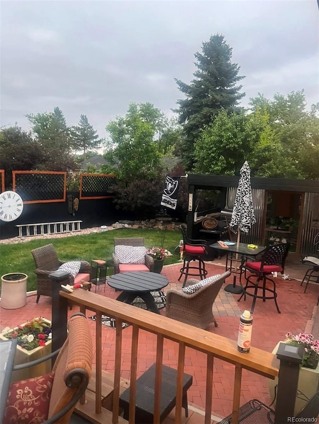 1676 S Fairplay St, Aurora, CO 80012 - view of patio / terrace