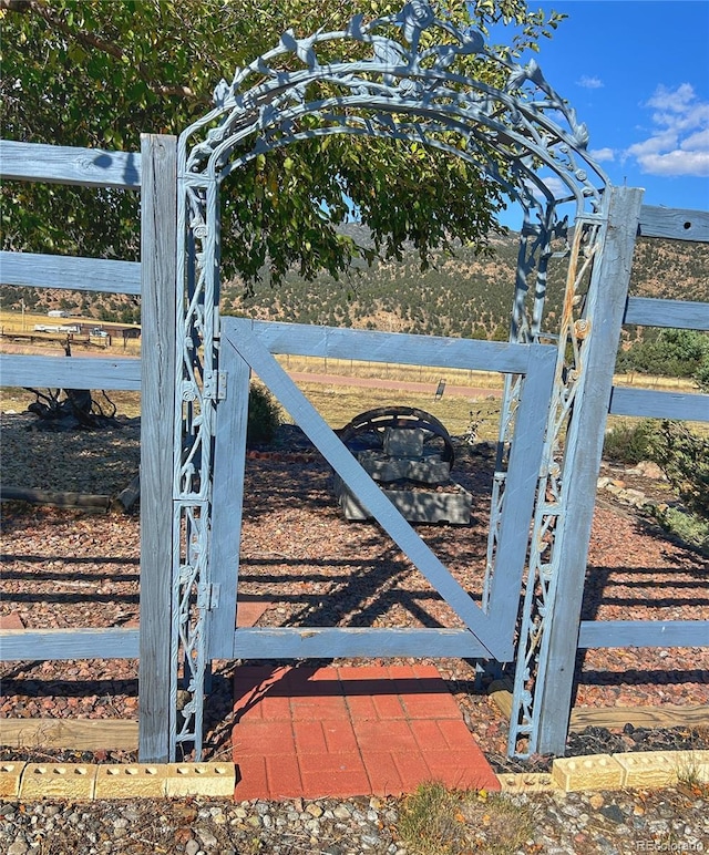 13440 County Rd 45, Coaldale, CO 81222 - view of gate