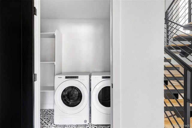 108 Arapahoe St, Golden, CO 80403 - washroom featuring separate washer and dryer