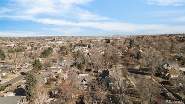 drone / aerial view featuring a residential view