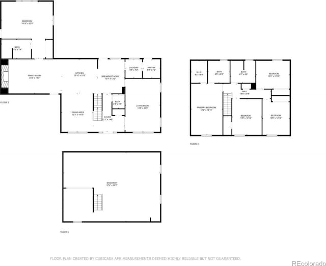 9451 W Hialeah Pl, Littleton, CO 80123 - property floor plan