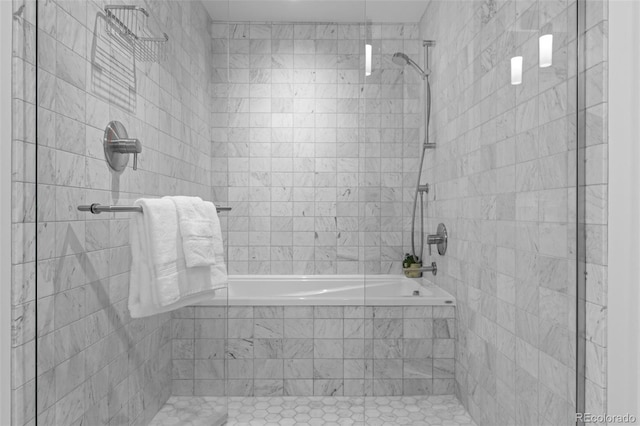 1750 Wewatta St Unit 1227, Denver, CO 80202 - bathroom with tiled shower / bath
