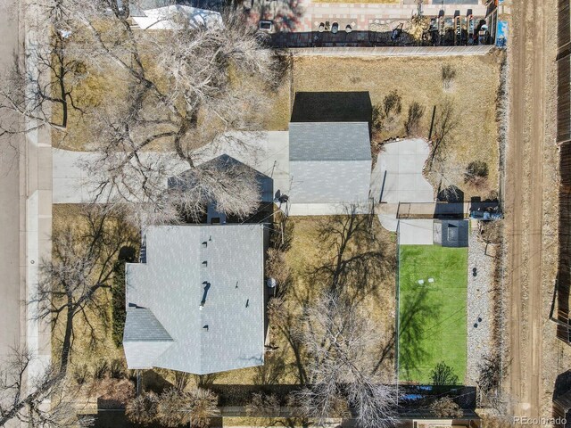 4546 S Logan St, Englewood, CO 80113 - drone / aerial view