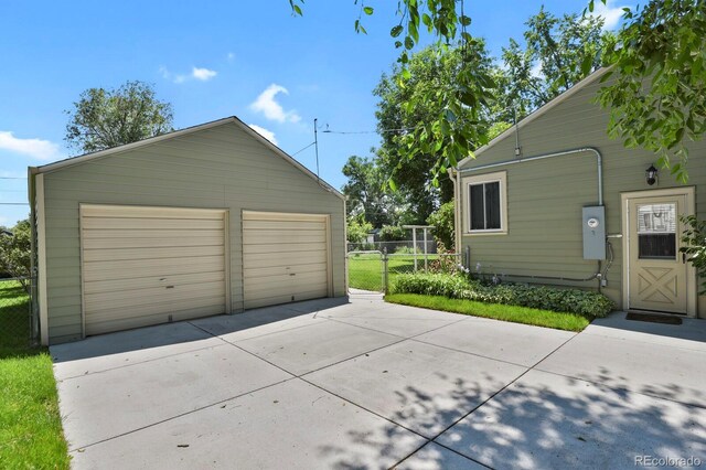 4546 S Logan St, Englewood, CO 80113 - view of detached garage