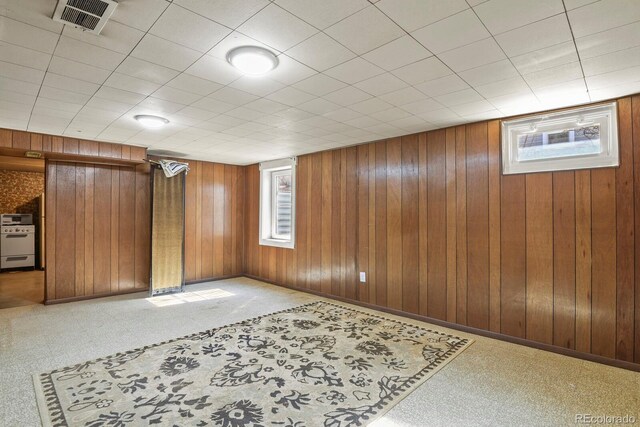 4546 S Logan St, Englewood, CO 80113 - basement with wood walls