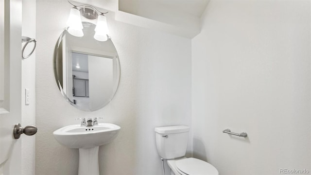 bathroom with toilet