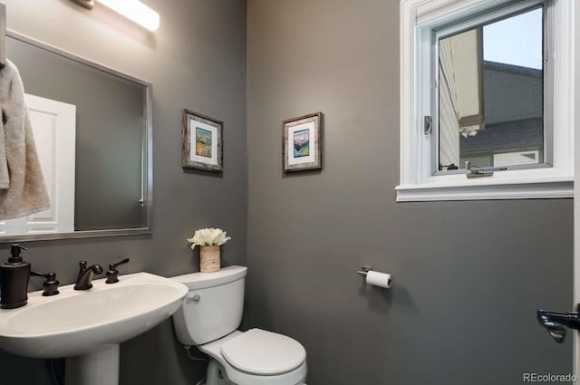 2539 Lake Meadow Dr, Lafayette, CO 80026 - bathroom with toilet and a sink