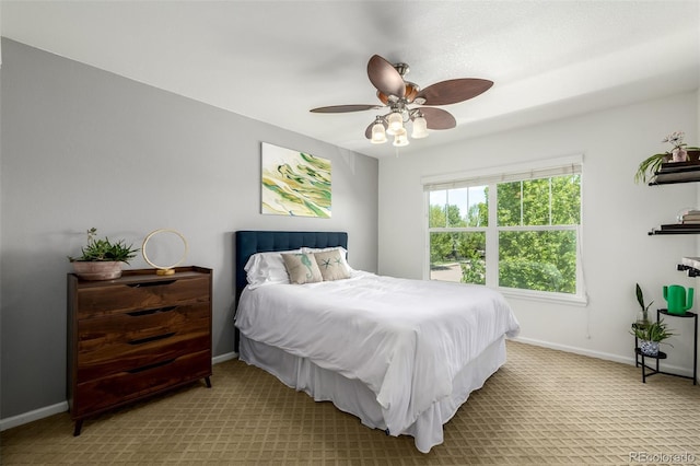 902 Jarvis Dr, Erie, CO 80516 - bedroom featuring baseboards, carpet flooring, and a ceiling fan