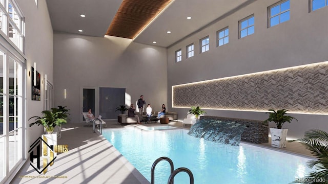7969 Forest Keep Cir, Parker, CO 80134 - view of indoor pool
